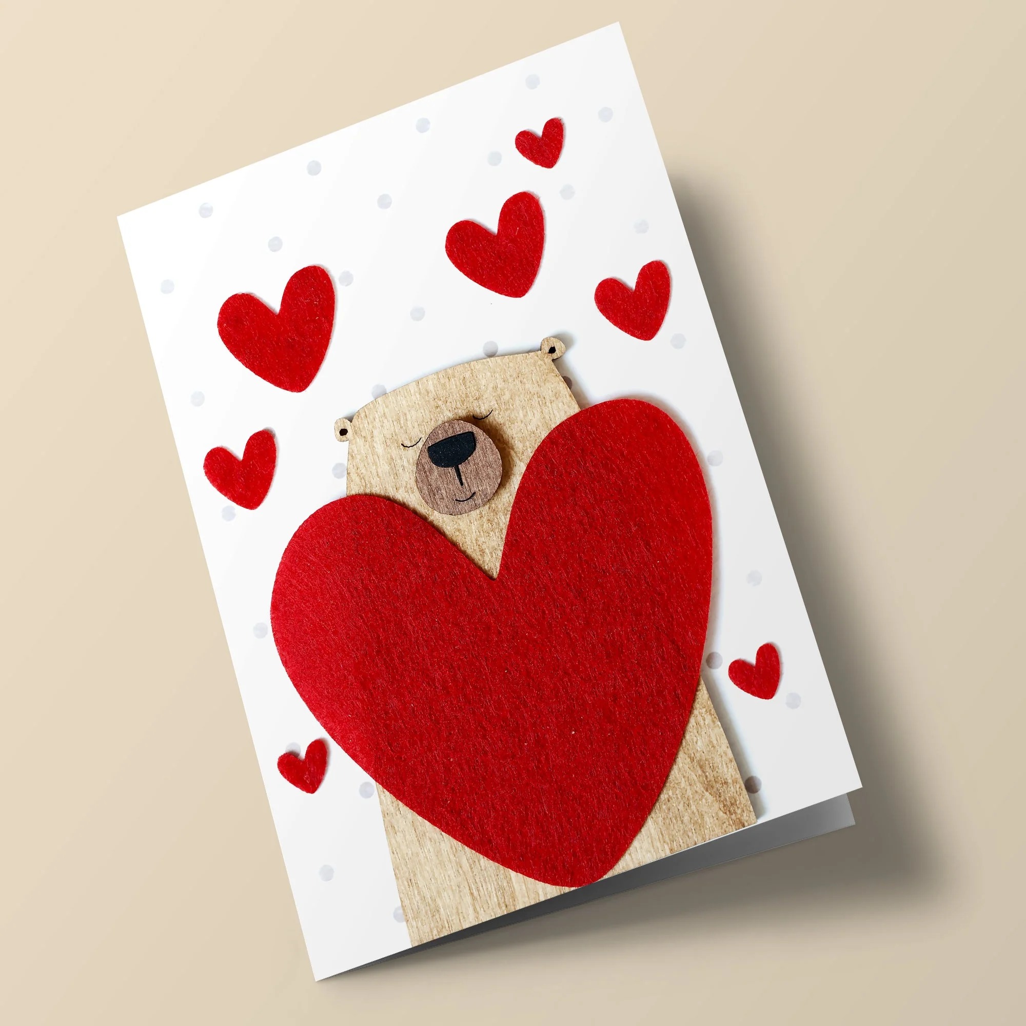 Cartes en bois artisanales – Cartes originales pour toutes les occasions – Image 3