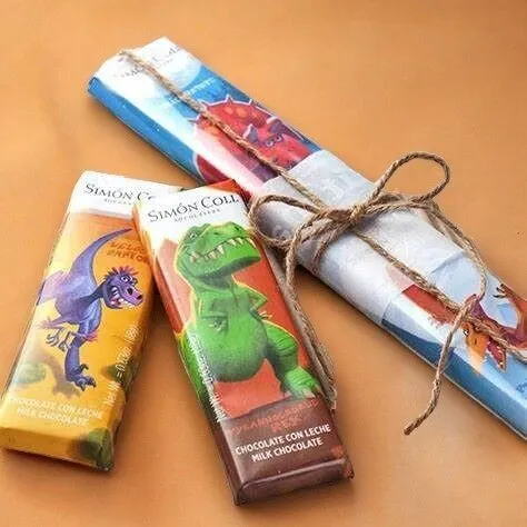 Réglette Chocolat au Lait Dinosaure ou Licorne – Image 3