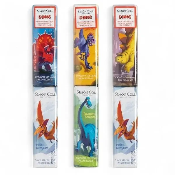 Réglette Chocolat au Lait Dinosaure ou Licorne – Image 2