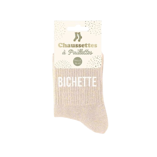 Chaussettes femme à message – Image 10