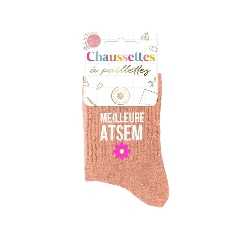 Chaussettes femme à message – Image 3