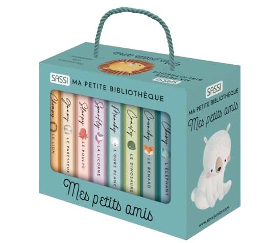 Livre Ma petite bibliothèque - Mes petits amis - Sassi
