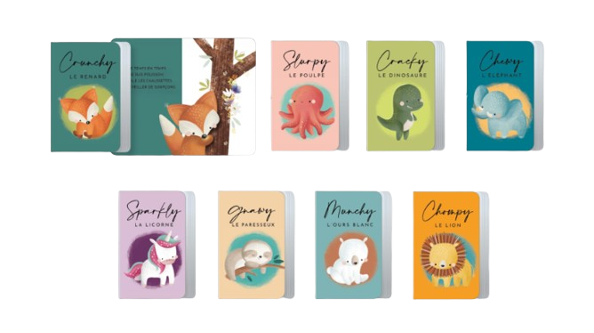 Livre Ma petite bibliothèque - Mes petits amis - Sassi – Image 3