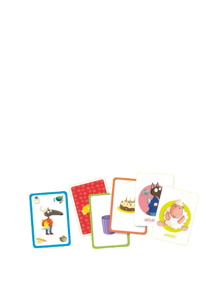 Jeu de cartes P’tit Loup Méli-Mélo – Auzou – Image 3