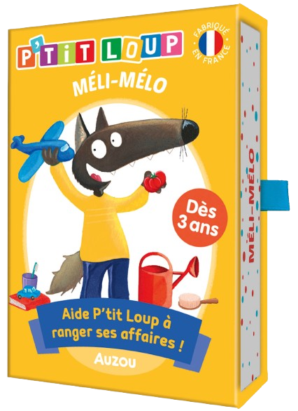 Jeu de cartes P’tit Loup Méli-Mélo – Auzou