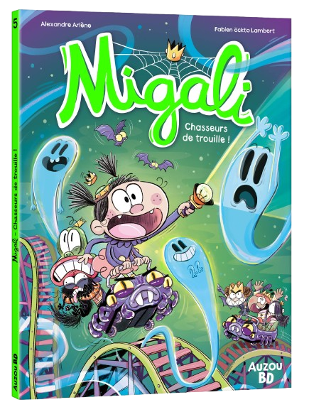 Livre Migali – Tome 5 – Chasseurs de trouille ! - Auzou