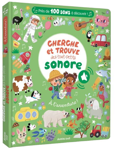 Livre Cherche et trouve sonore – À l’aventure ! | Auzou