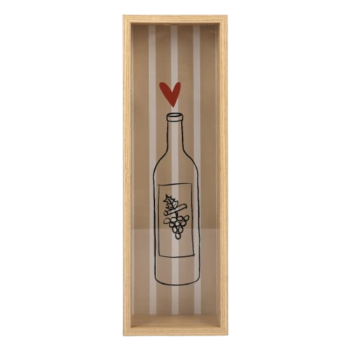 Boîte à collection bouchons de vin PM – 16 × 8 × 50 cm