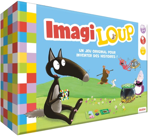 P’tit jeu Imagiloup – Auzou – Jeu d’imagination