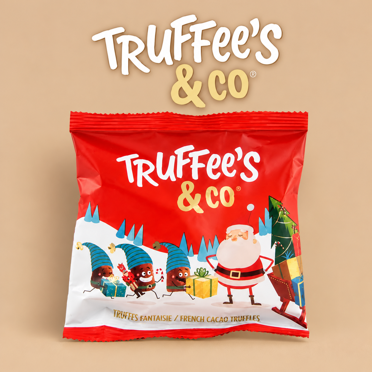 Truffes au cacao de Noël 35 g – Truffee's & Co