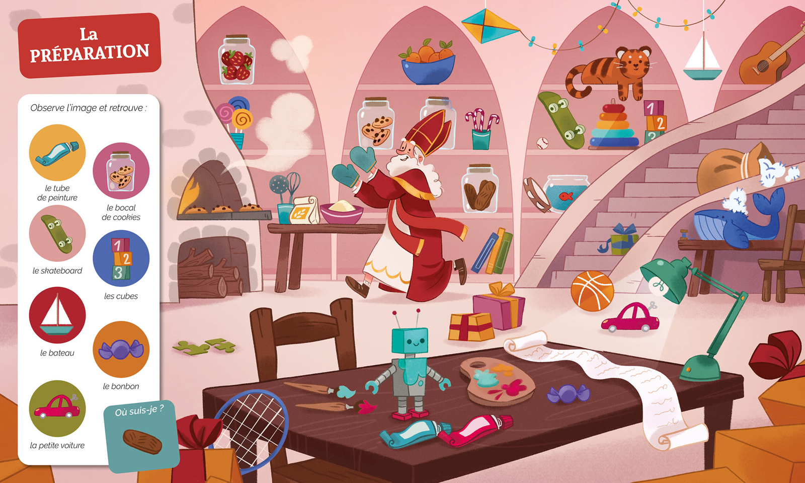 Livre Cherche et trouve des tout-petits - Saint Nicolas – Image 3