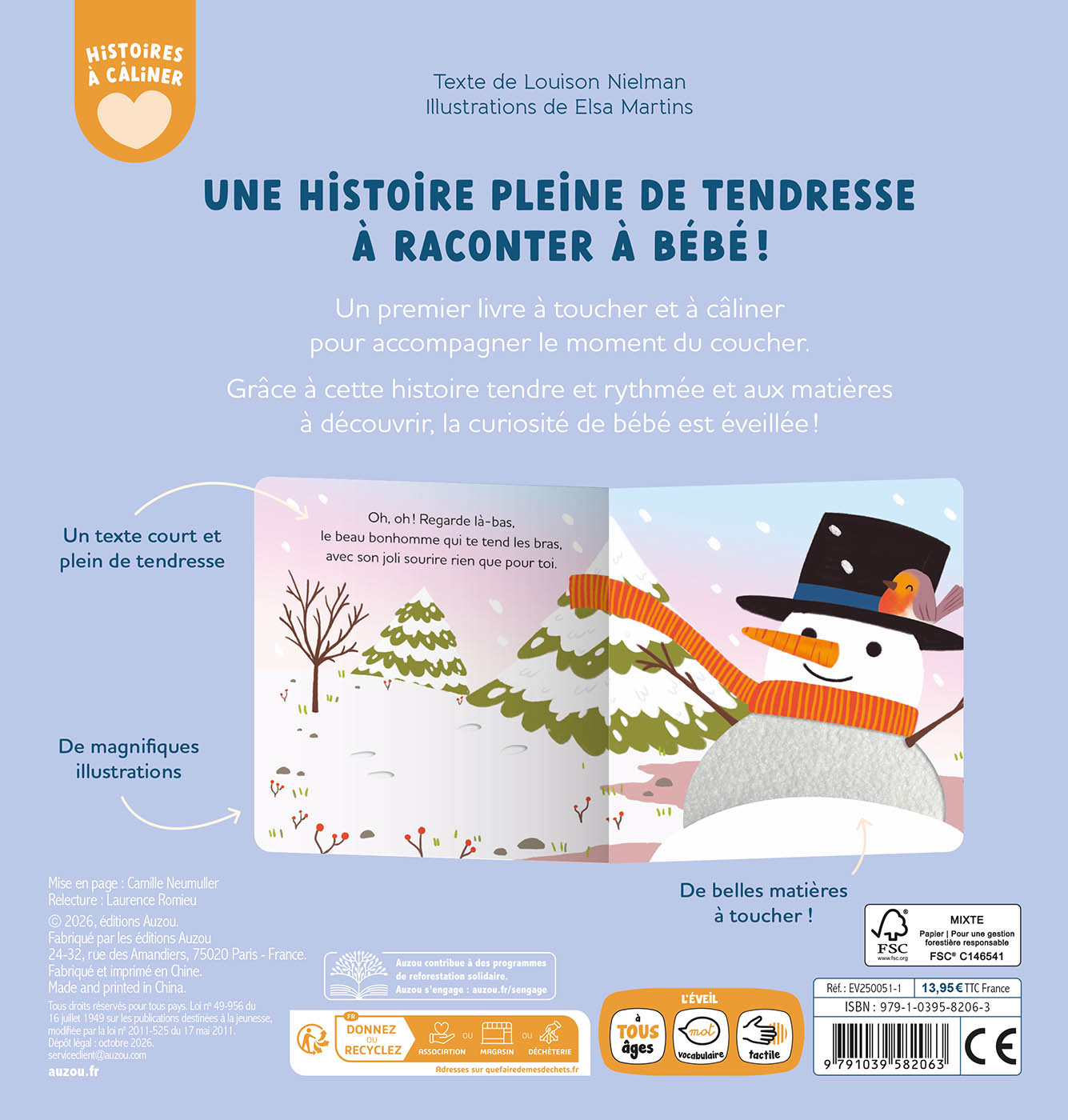 Livre Histoires à câliner - Vive l'hiver ! – Image 4