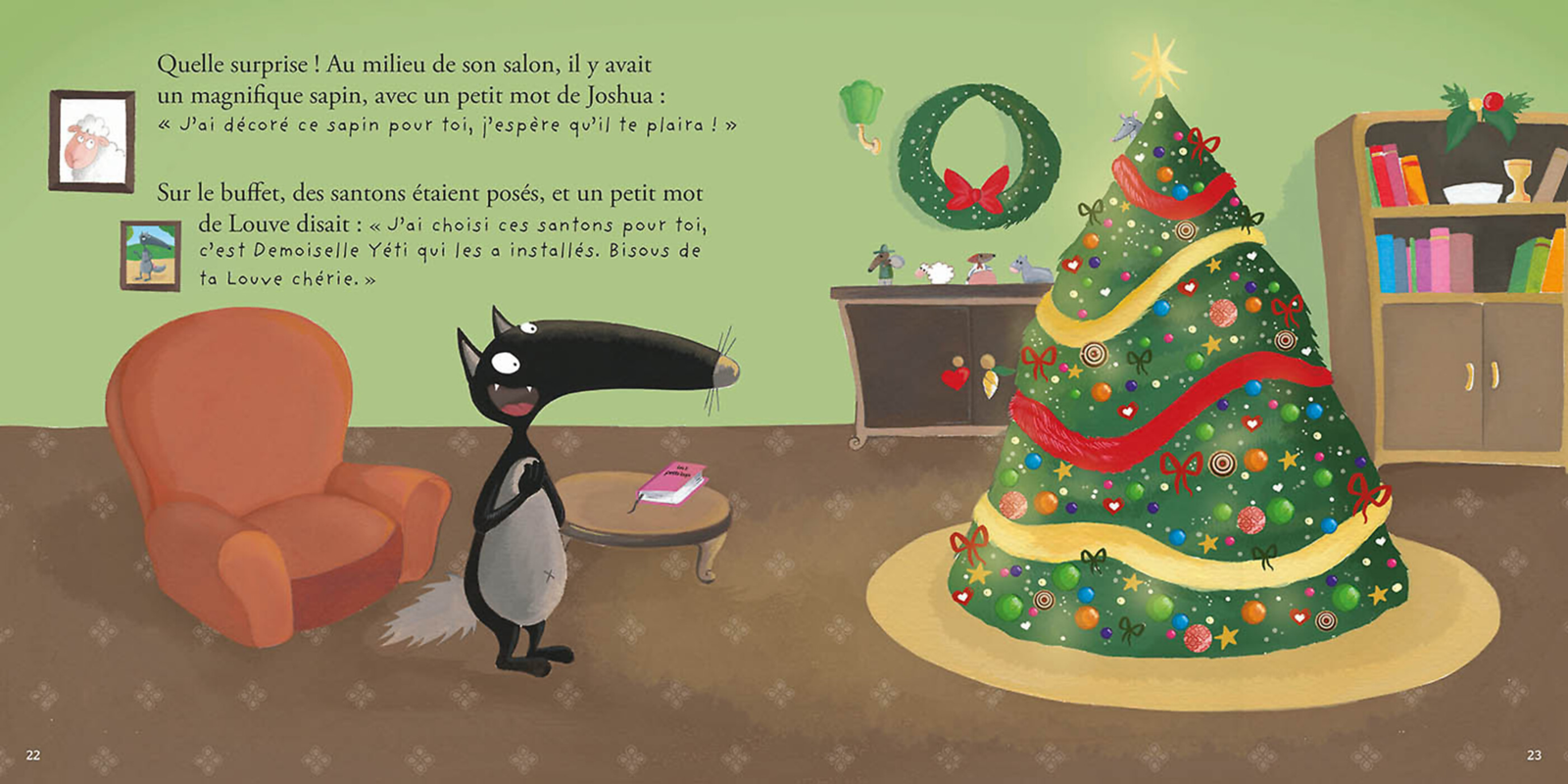 Livre Le Loup qui n'aimait pas Noël – Image 2