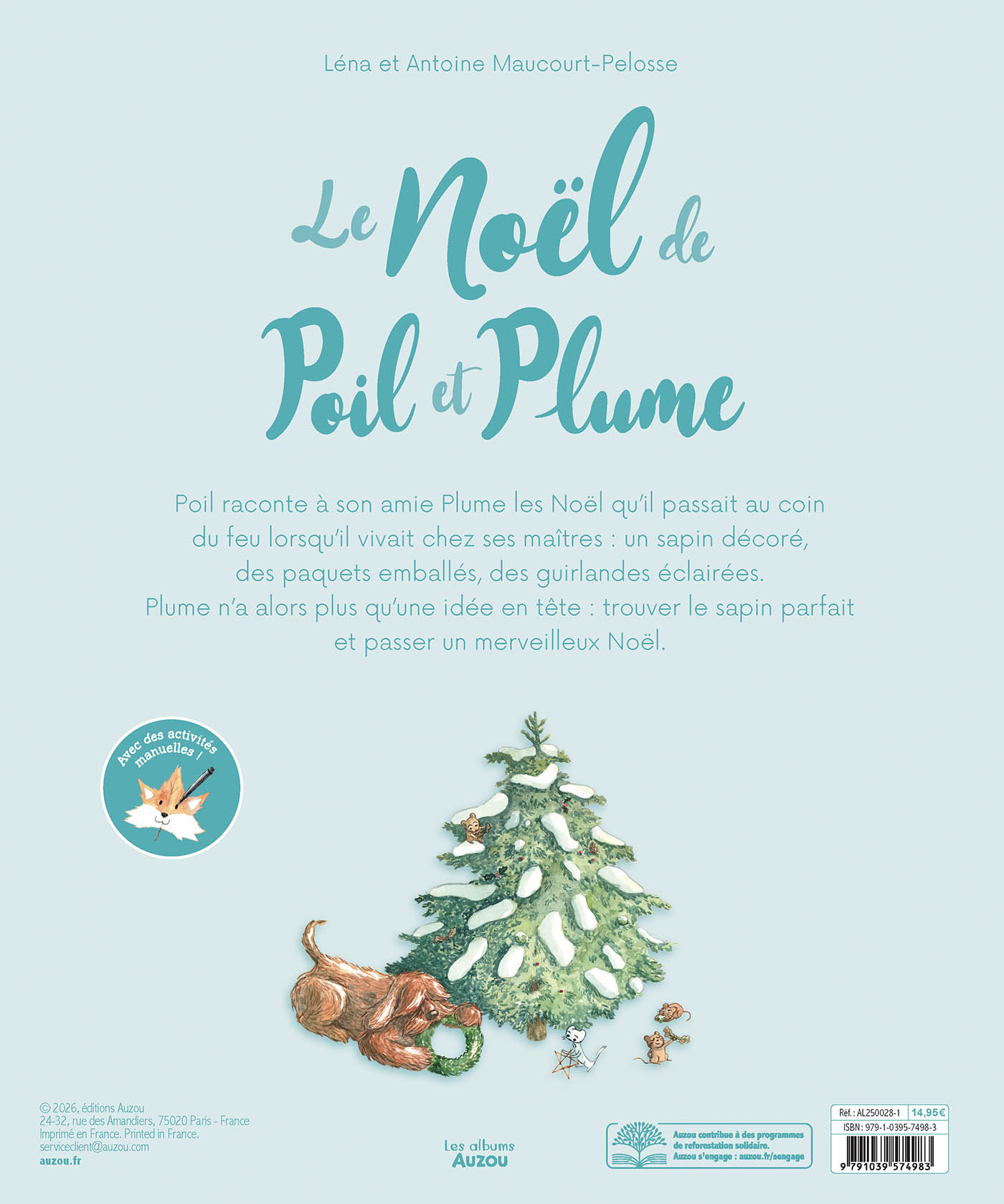 Livre Le Noël de Poil et Plume – Image 4
