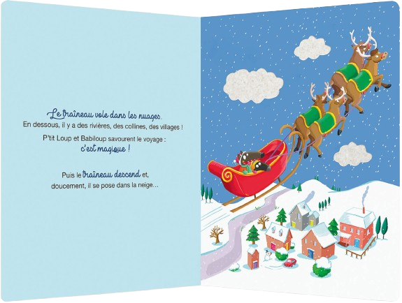 Livre Le merveilleux Noël de P'tit Loup – Image 3