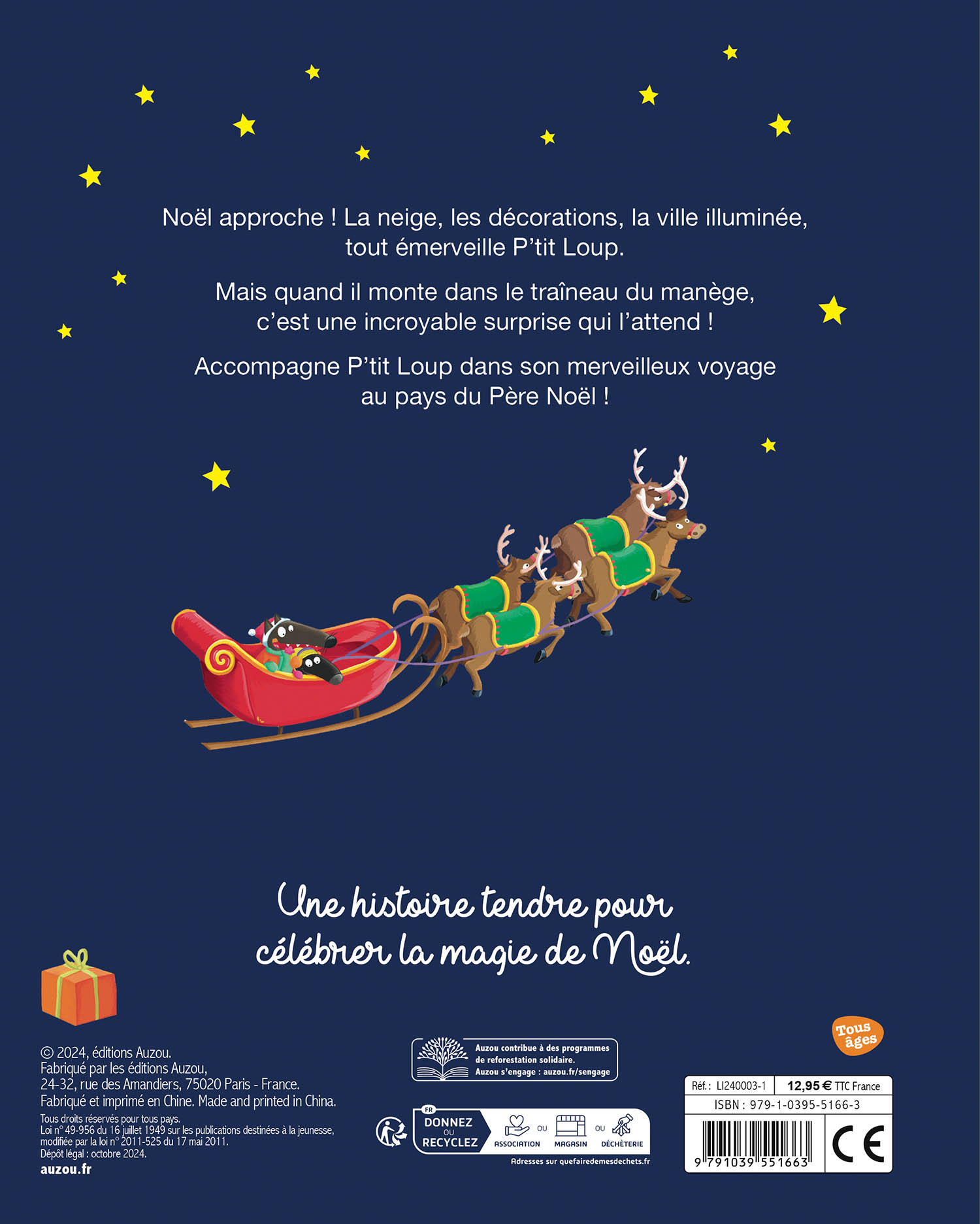 Livre Le merveilleux Noël de P'tit Loup – Image 4