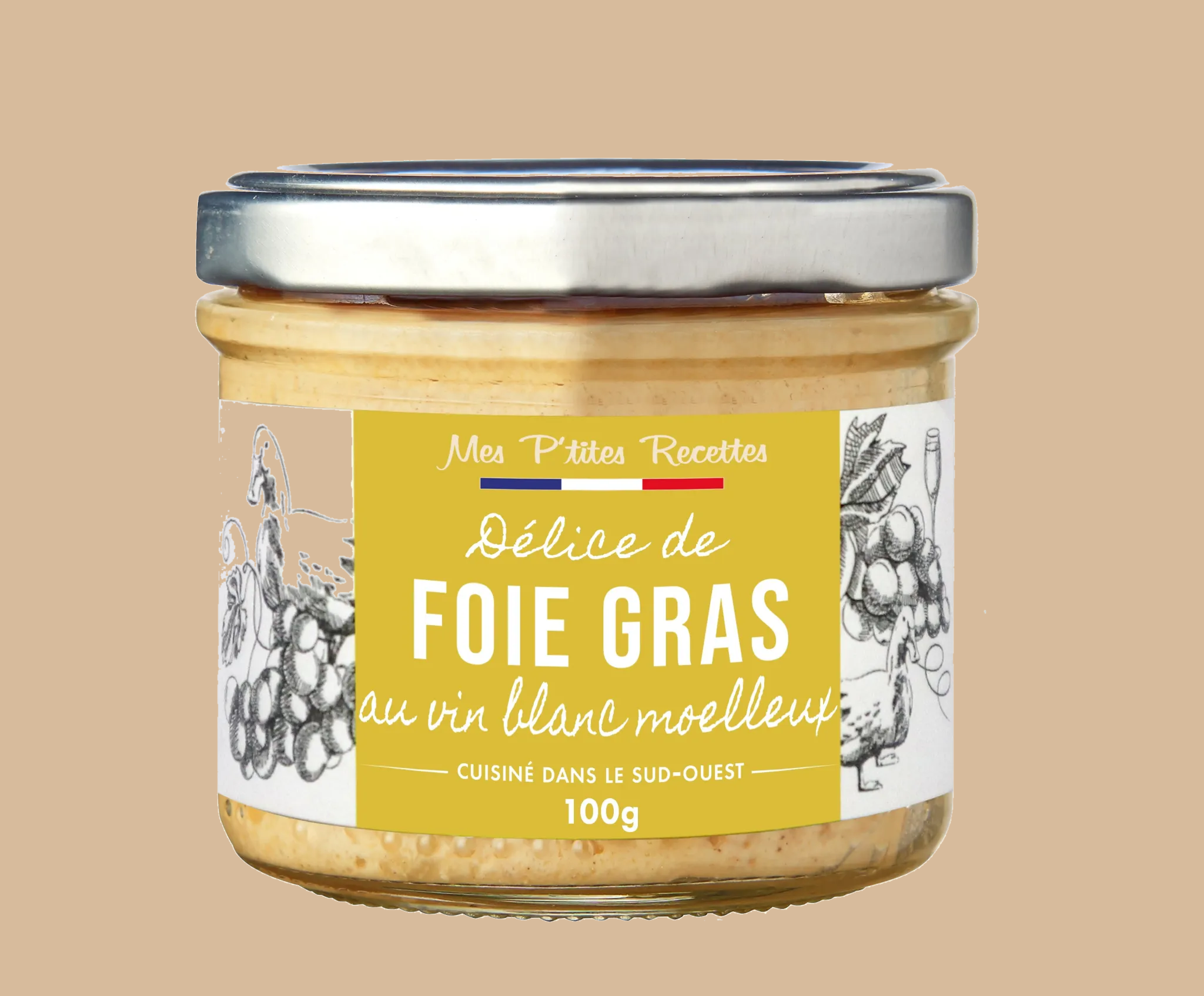 Délice de foie gras au vin blanc moelleux | Mes P’tites Recettes