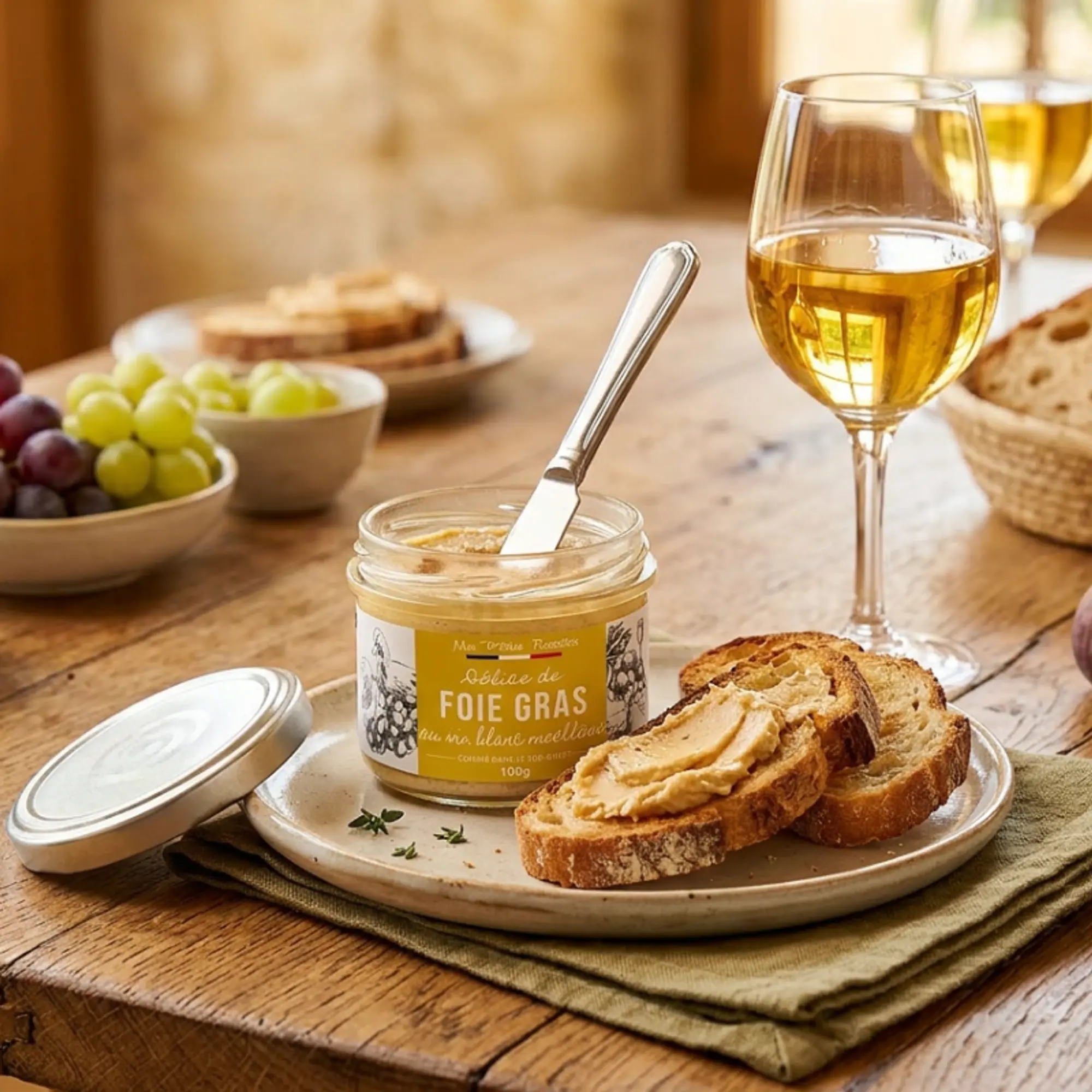 Délice de foie gras au vin blanc moelleux | Mes P’tites Recettes – Image 3