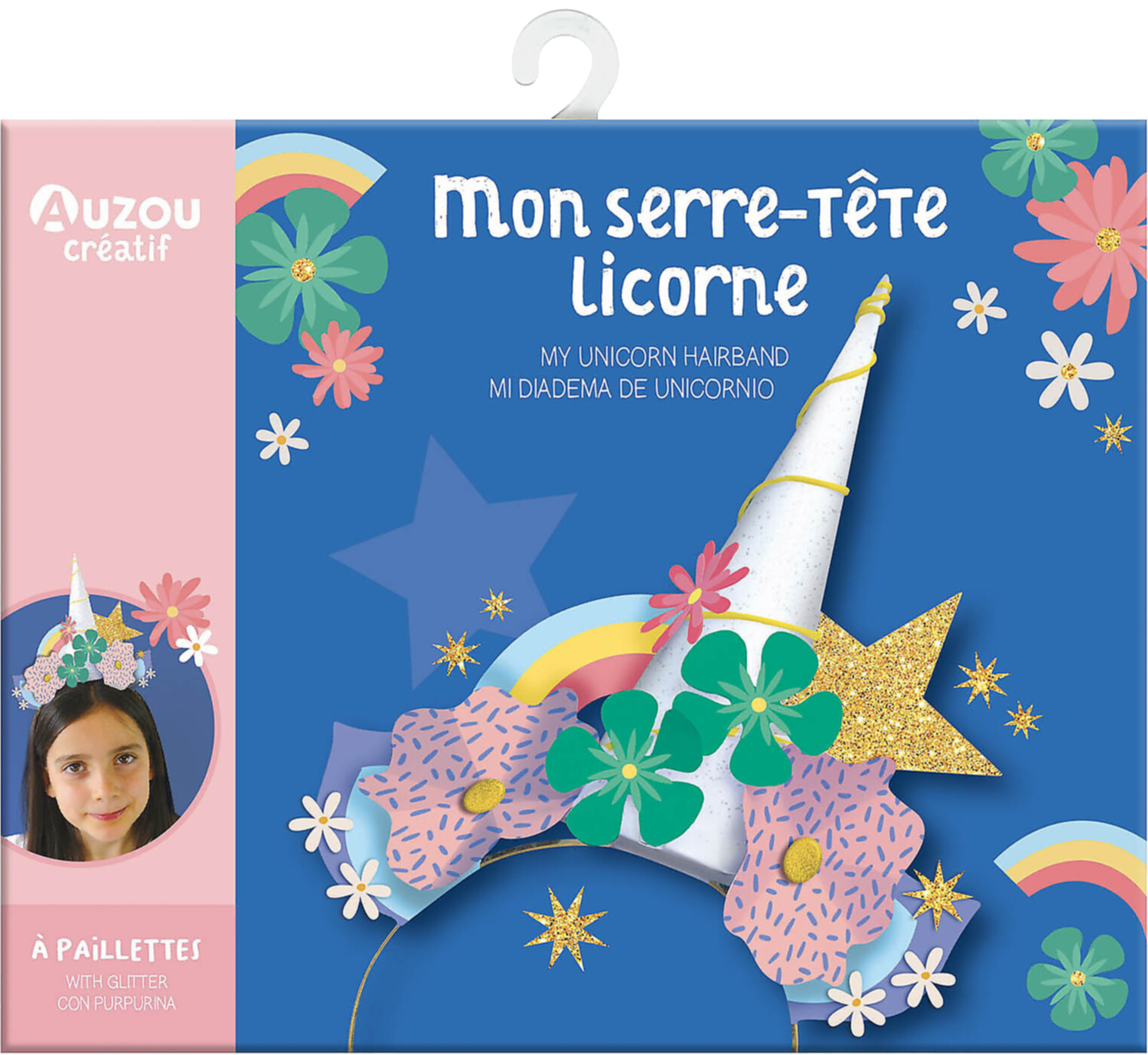 Ma pochette d'artiste - Mon serre-tête licorne