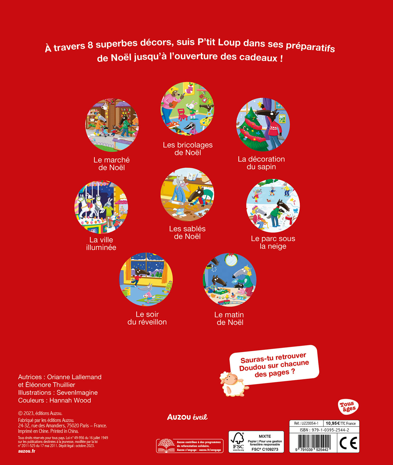 Livre Cherche et trouve des tout-petits - P'tit Loup - Vive Noël ! – Image 4