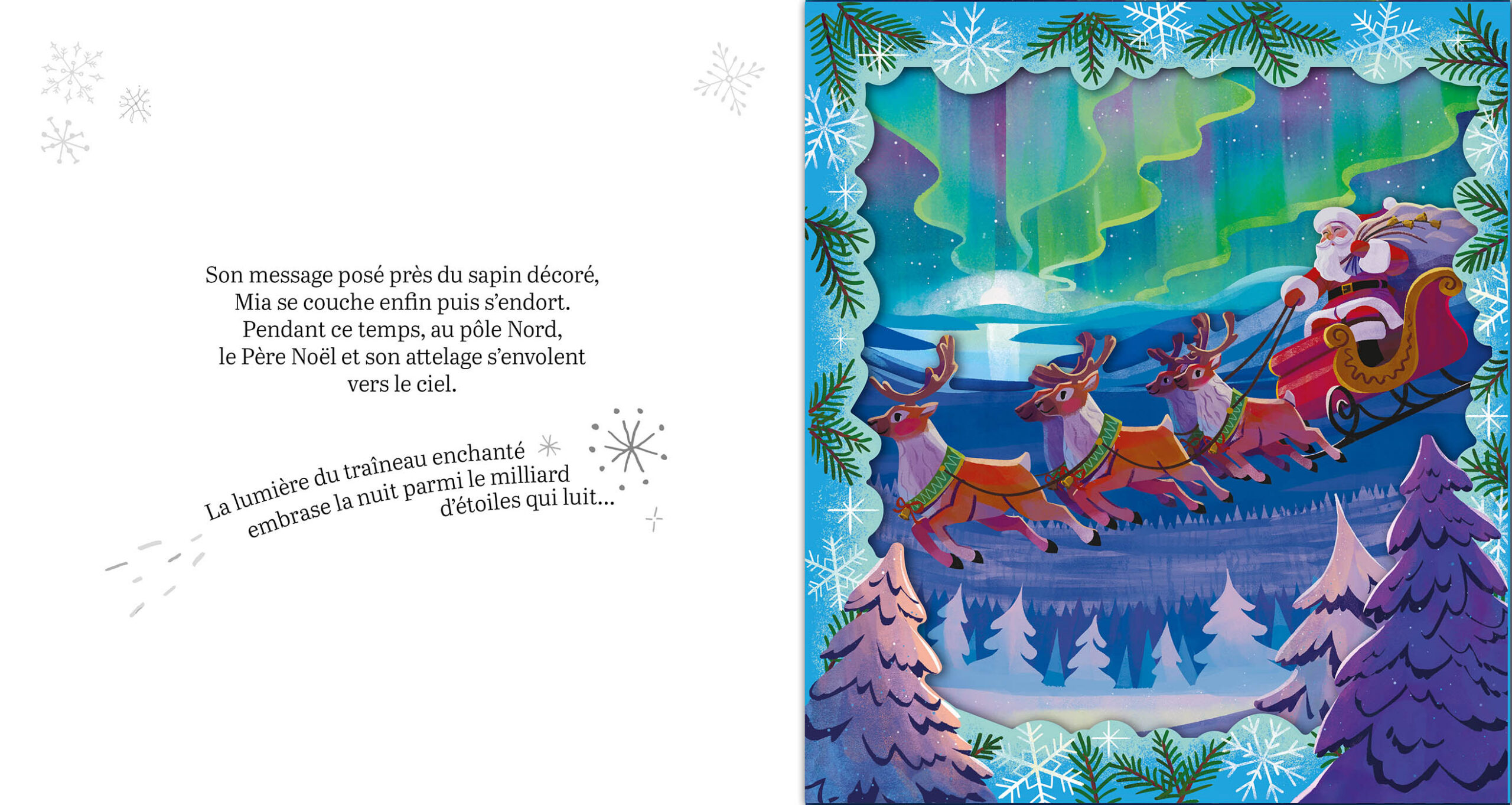 Livre en Papiers découpés - Un merveilleux Noël – Image 3