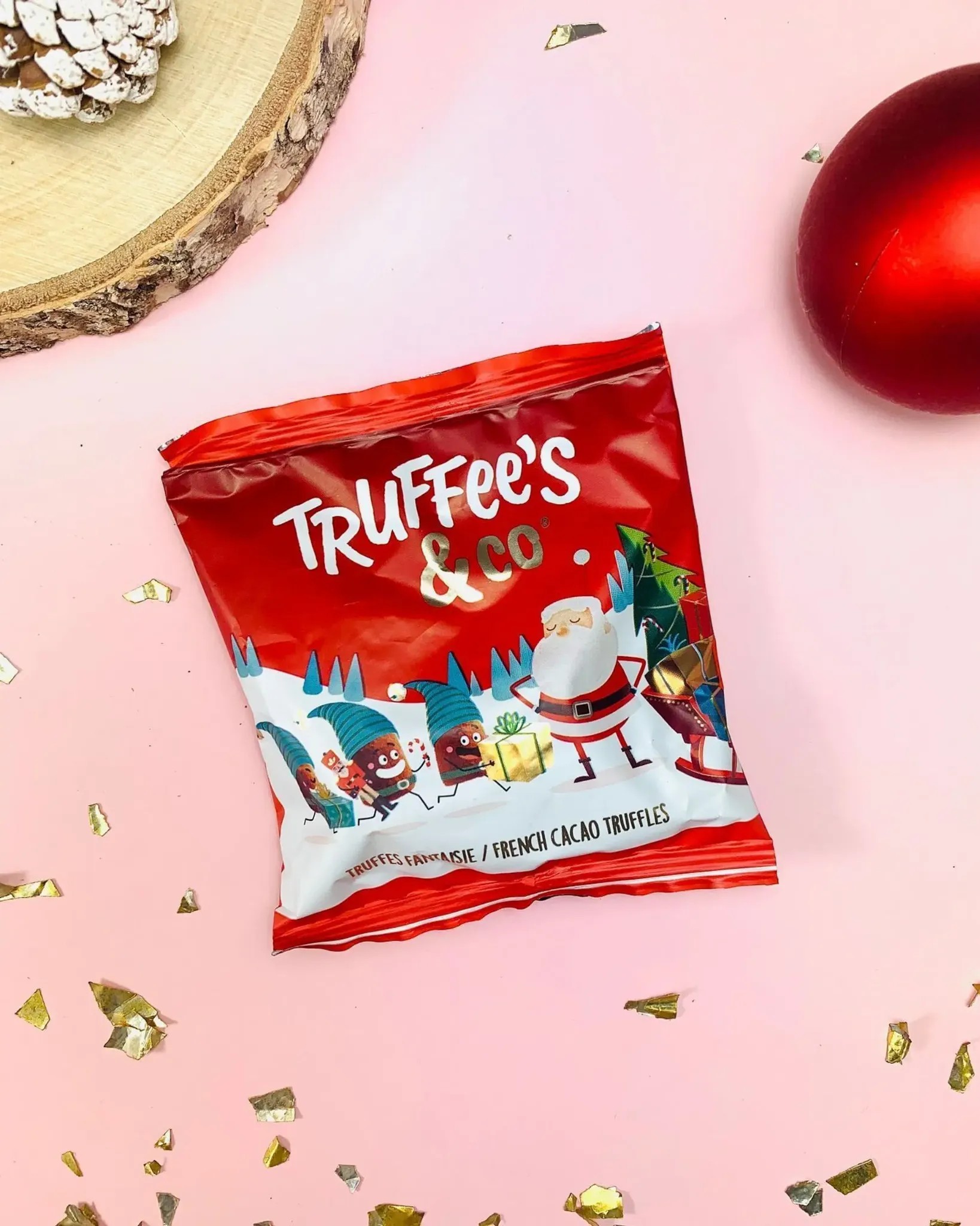 Truffes au cacao de Noël 35 g – Truffee's & Co – Image 2