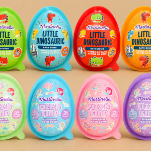 Collection bombes de bain colorés surprise