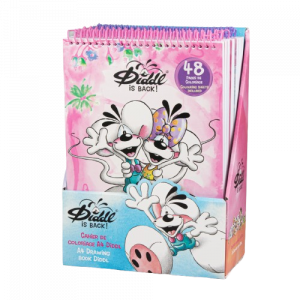 Concept-store-idees-et-saveurs-Cahier de coloriage A4 Diddl DID10018