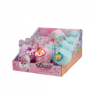 Concept-store-idees-et-saveurs-Lip gloss glitter pompon Diddl -DID50004-SF