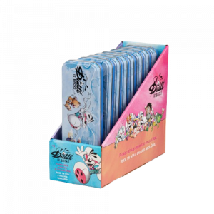 Concept-store-idees-et-saveurs-Plumier métal 6 crayons de couleurs Diddl-DID10007