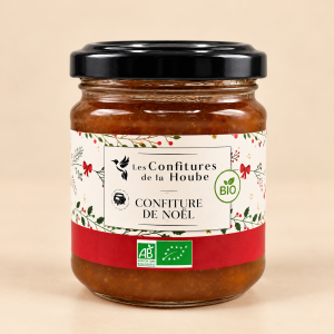 Confiture de Noël artisanale en pot confiture de la hoube