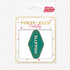 PORTE-CLES poulette
