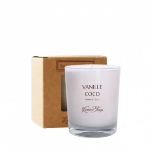 concept-store-idees-et-saveurs-Bougie 180g - Vanille-coco - Lumières du temps