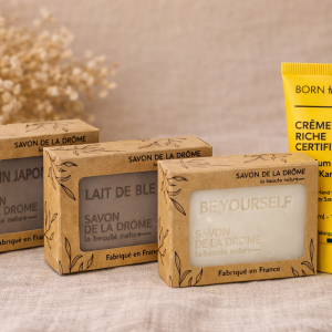 concept-store-idees-et-saveurs-Box Bien‑Être Naturel – Crème Bio & Savons Karité