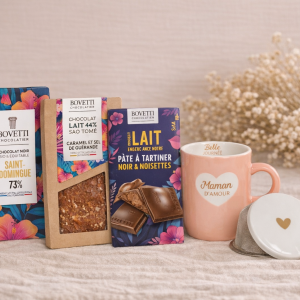 concept-store-idees-et-saveurs-Box fêtes des mères - Mug maman d'amour et tablette de chocolat