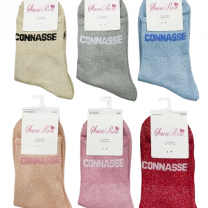 concept-store-idees-et-saveurs-Chaussettes à paillettes - message connasse