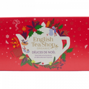 concept-store-idees-et-saveurs-Coffret Délices Noël Rouge Bio - 24 sachets - English Tea Shop