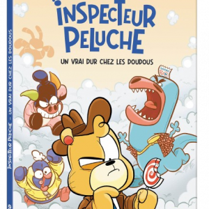 concept-store-idees-et-saveurs-Livre Inspecteur Peluche - Tome 1 - Un Vrai Dur Chez Les Doudous - Auzou