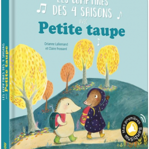 concept-store-idees-et-saveurs-Livre Mes Premiers Sonores - Les Comptines Des 4 Saisons Avec Petite Taupe - Auzou