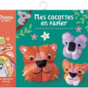 concept-store-idees-et-saveurs-Ma pochette d'artiste - mes cocottes en papier - Auzou