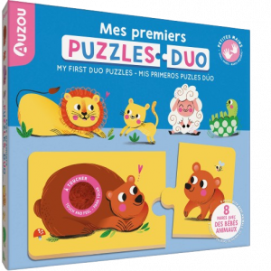 concept-store-idees-et-saveurs-Mes premiers puzzles duo à toucher - Auzou