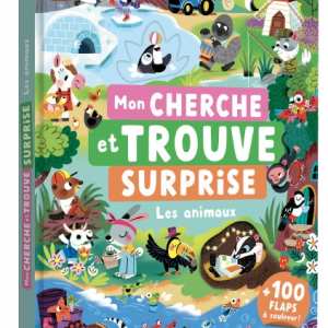 concept-store-idees-et-saveurs-Mon cherche et trouve surprise - les animaux - Auzou