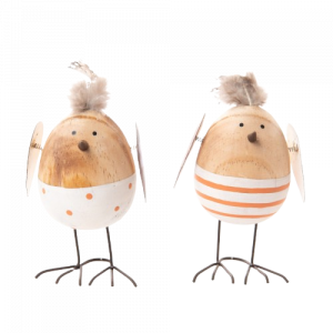 concept-store-idees-et-saveurs-Poussin décoratif en bois