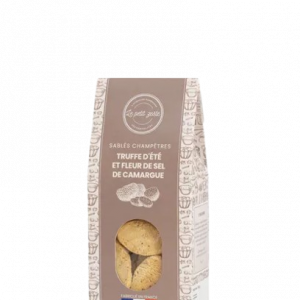 concept-store-idees-et-saveurs-Sablés Truffe d’Été et Fleur de Sel de Camargue - Champêtres Apéritifs - Le petit zeste