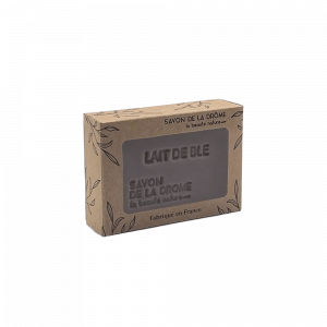 concept-store-idees-et-saveurs-Savon Olive parfum Lait de Blé Etui 100 gr-savonnerie de la drome
