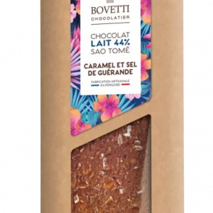 concept-store-idees-et-saveurs-Tablette chocolat au lait caramel et de de Guérande - Bovetti