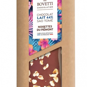 concept-store-idees-et-saveurs-Tablette chocolat au lait et noisettes d'Italie - Bovetti