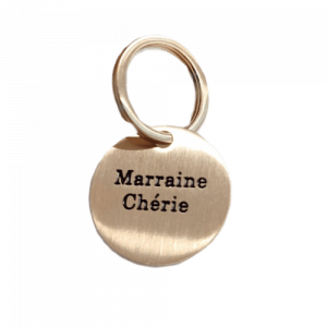 concept-store-idees-et-saveurs-porte-clef-marraine-cherie-dore-brosse