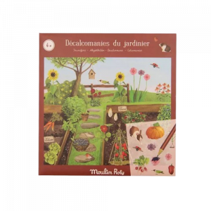 décalcomanie moulin roty jardinier